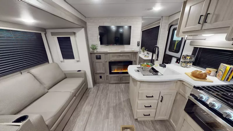 34BHTS (2 Queen Beds) Floorplan Main Room